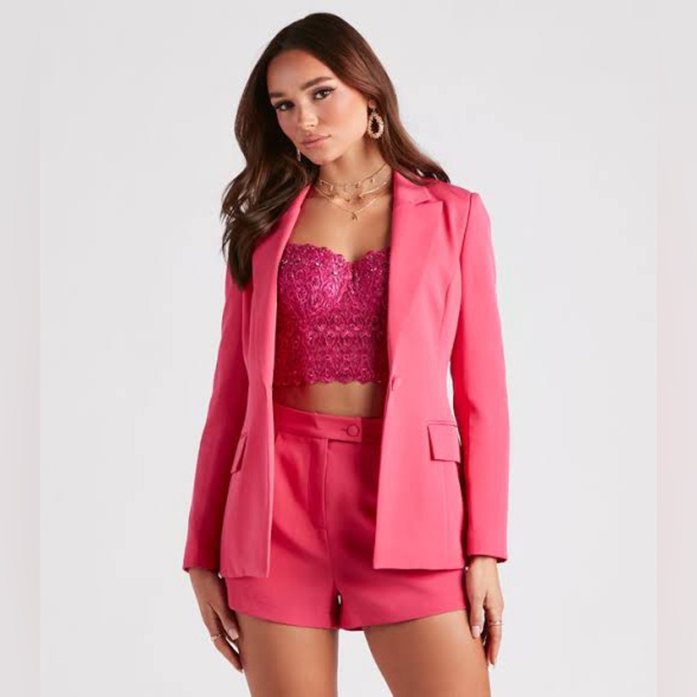 Pink Blazer